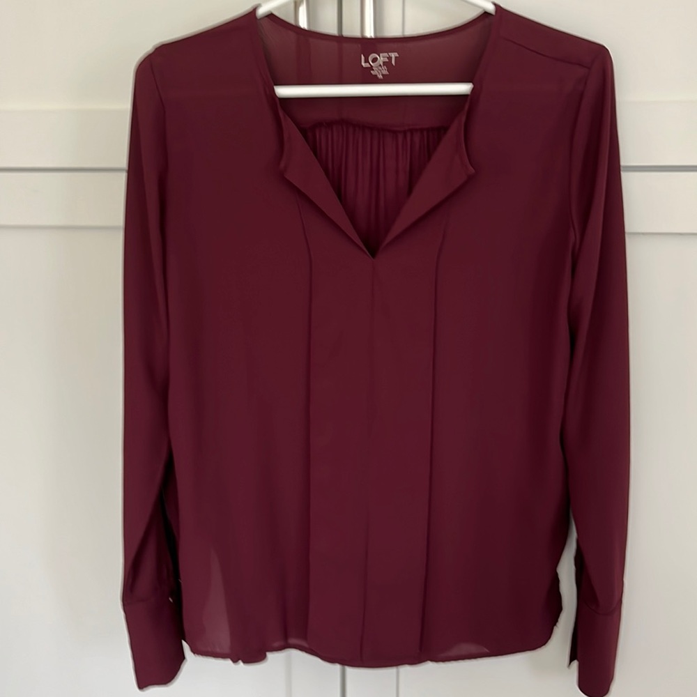 🎁LOFTMulti-media blouse